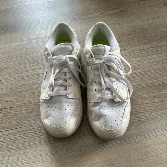 Nike Women's Dunks - White and Cream - Picture 3 of 5